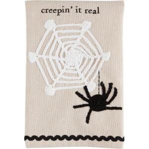 Mud Pie Crochet Towel, Creepin, 10.5″ x 7″