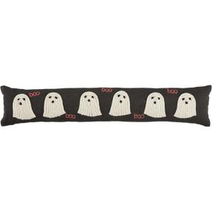 Mud Pie Glow in The Dark Rope Pillow; Ghost, 35″ L x 7″ W