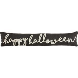 Mud Pie Glow in The Dark Rope Pillow; Happy, 35″ L x 7″ W