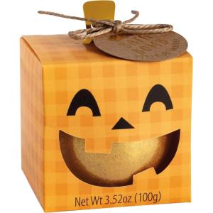Mud Pie Kids Pumpkin Halloween Bath Bomb with Toy