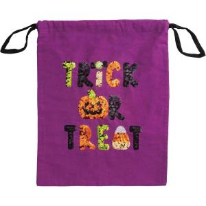 Mud Pie Kids Trick-or-Treat Sequin Pillowcase