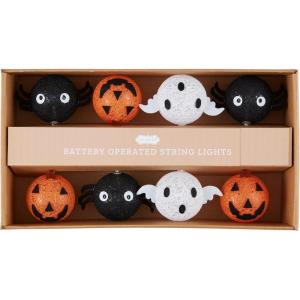Mud Pie String Ball Lights, Multi Icon, 61″