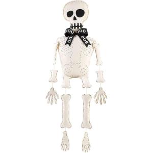 Mud Pie Stuffed Skeleton Sitter