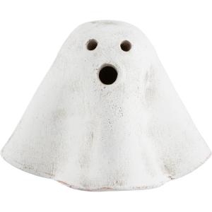 Mud Pie Terra Ghost Votive, Large 4″ x 4″