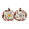 Mud Pie Children Pumpkin Glow Tattoo Book; 6 1/2″ x 6″