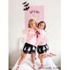 Mud Pie Girls Girls Black Halloween Tutu(Black)