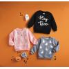 Mud Pie girls Sparkle Ghosts Sweatshirt(Pink)