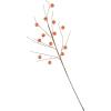Mud Pie Halloween Bell Stem, Pumpkin