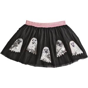 Mud Pie Girls Girls Black Halloween Tutu(Black)