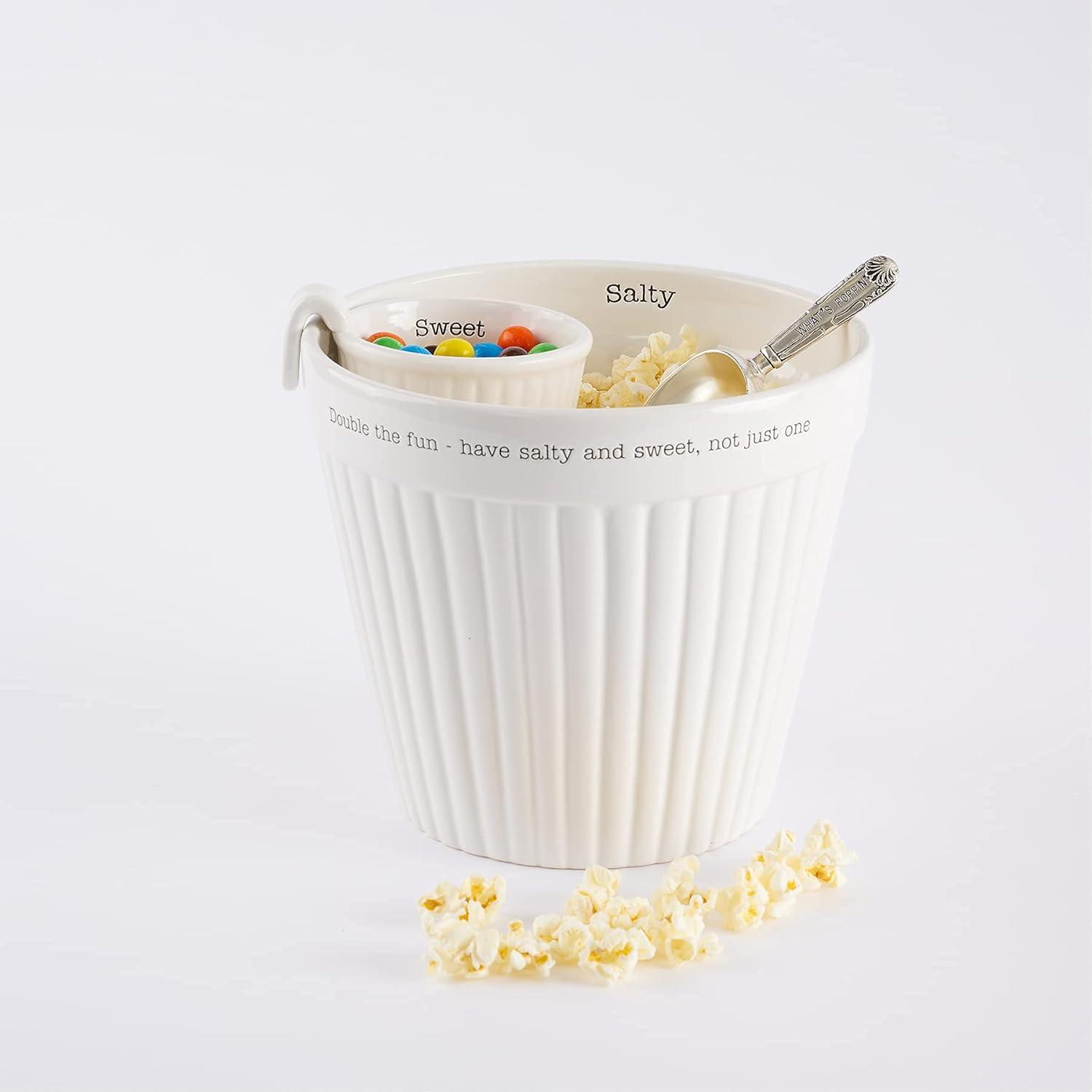 image:imageMud Pie Circa Popcorn and Candy Bowl White 775 x 575 dia