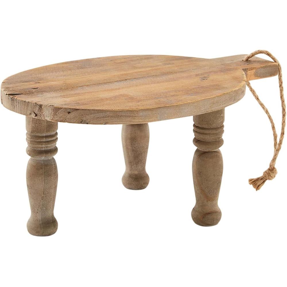 image:imageMud Pie Small Wood Riser Board 7 14 x 12 34Large