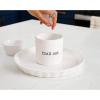 Mud Pie Circa Chip and Dip Chiller Bowl, White, 1 1/4″ x 12″ dia