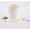 Mud Pie Circa Popcorn and Candy Bowl, White, 7.75″ x 5.75″ dia