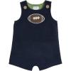 Mud Pie baby-boys Football Shortall(Navy)