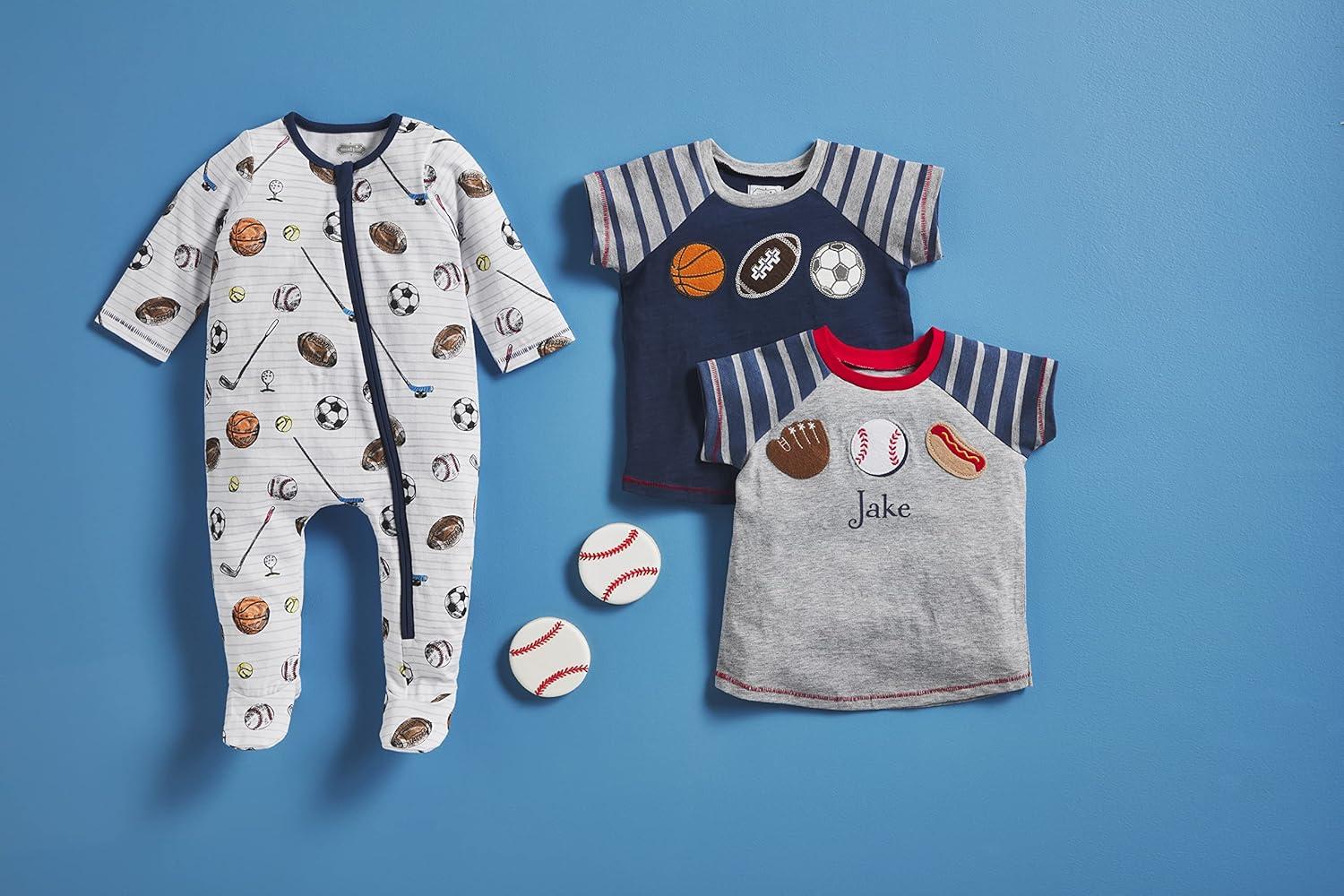image:imageMud Pie Baby Boys Sport Appliqu TeeBlue