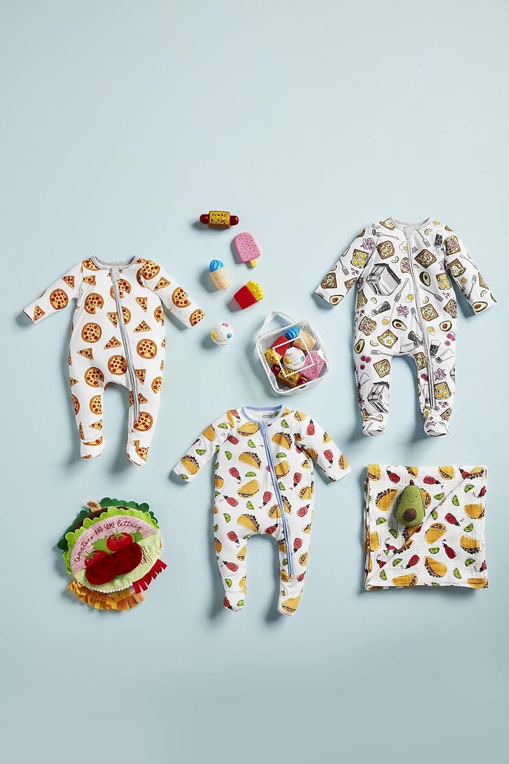 image:imageMud Pie Baby Unisex Baby Food SleeperPizza