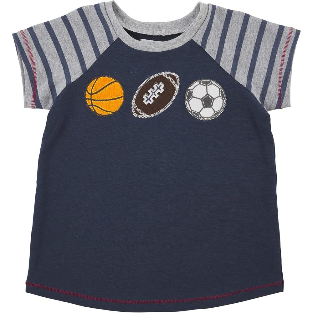 image:imageMud Pie Baby Boys Sport Appliqu TeeBlue