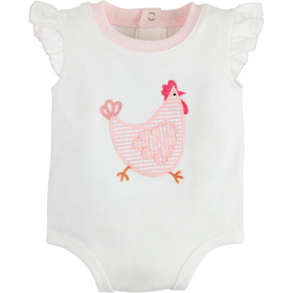 image:imageMud Pie Baby Girls Childrens Chicken Farm CrawlerChicken