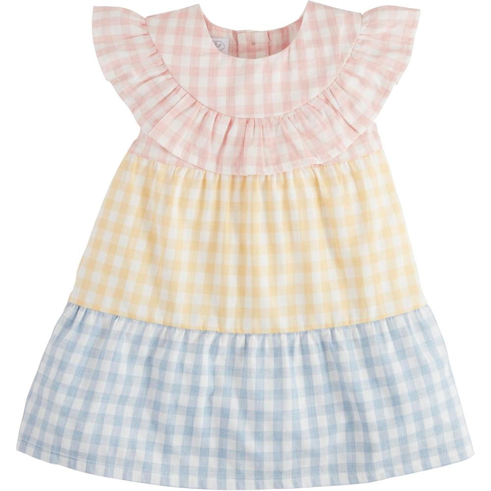 image:imageMud Pie Baby Girls Mud Pie Childrens Mixed Gingham DressGingham