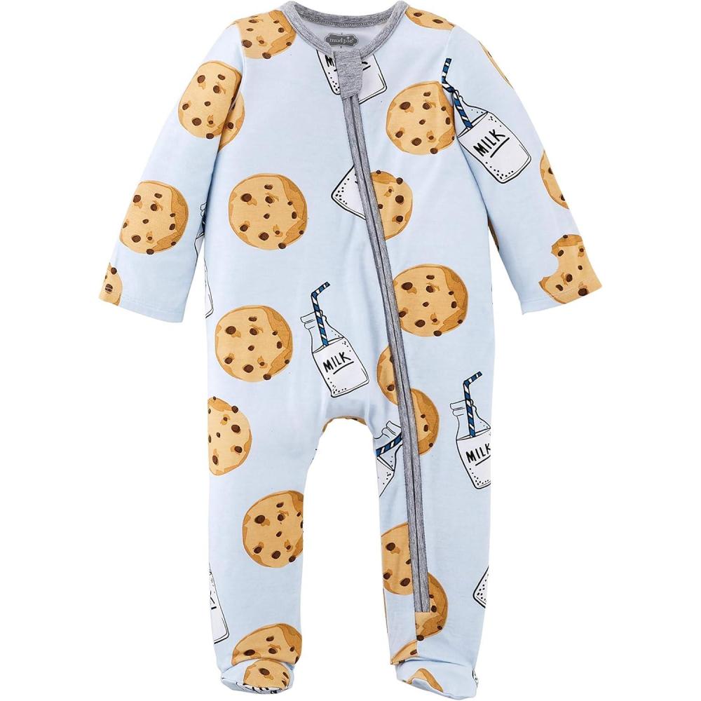 image:imageMud Pie Boys Baby Food SleeperBlue Cookie