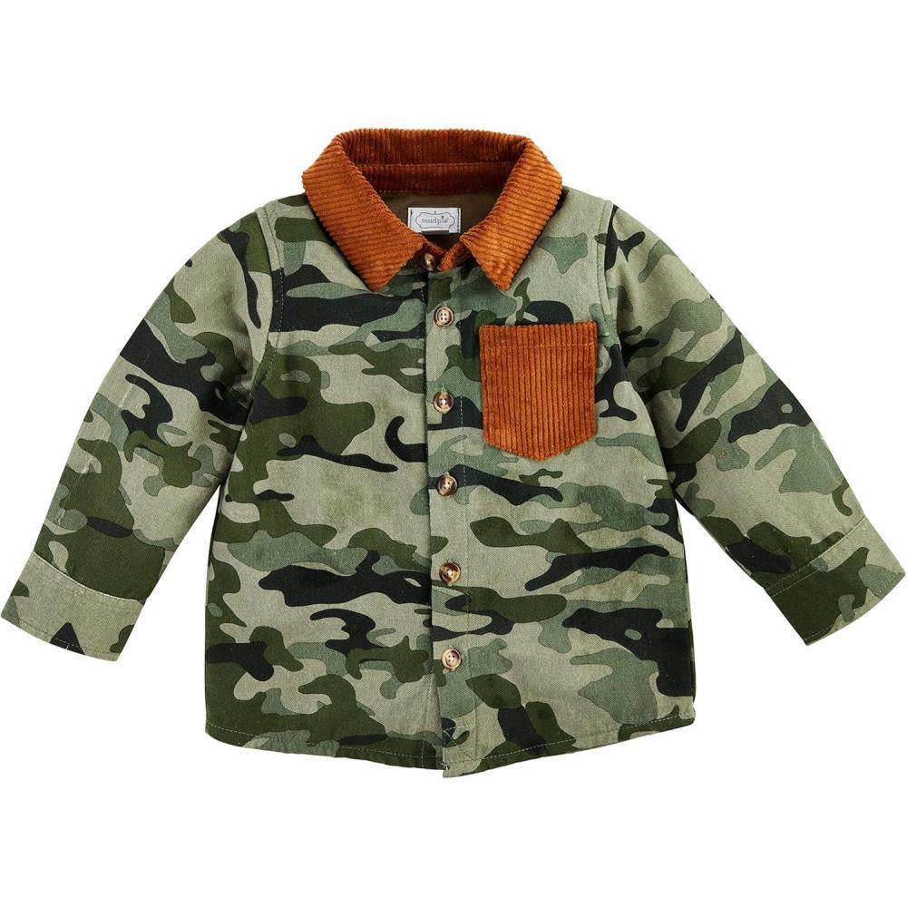 image:imageMud Pie Boys Mud Pie Boys Camo ShacketCamo