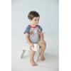 Mud Pie Baby Boys Sport Appliqué Tee(Gray)