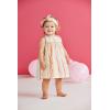 Mud Pie Baby Girls’ Mud Pie Children’s Rainbow Dress and Headband(Multi)