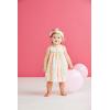 Mud Pie Baby Girls’ Mud Pie Children’s Rainbow Dress and Headband(Multi)