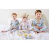 Mud Pie Boys’ Baby Food Sleeper(Blue Cookie)