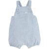 Mud Pie Baby Boys’ Mud Pie Children’s Blue Stripe Romper(Blue)