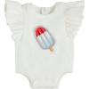 Mud Pie Baby Girls Children’s Assorted Girl Crawlers(Popsicle)