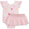 Mud Pie Baby Girls Children’s Daisy Check Rev 1pc(Pink)