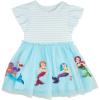 Mud Pie Baby Girls’ Mud Pie Children’s Mermaid Tutu Dress(Blue)