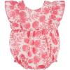 Mud Pie Baby Girls’ Mud Pie Children’s Ruffle Print Bubble(Pink)