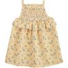 Mud Pie Baby Girls’ Mud Pie Children’s Yellow Smocked Baby Dress(Yellow)