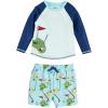 Mud Pie Boys Boys Rash Guard Set(Golf)