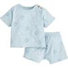 Mud Pie Children’s Baseball Baby Short Set; 9-12M