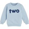 Mud Pie Childrens Birthday Sweatshirt, Two Year ; 12-18M Grey