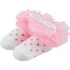 Mud Pie Children’s Pink Dot Tutu Socks; 0-12M