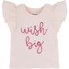 Mud Pie Girls’ Mud Pie Children’s Wish Big Girl Birthday Tee(Wish Big)