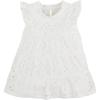 Mud Pie Girls Mud Pie Girls Blue Mini Lula Eyelet Dress;Dress(White Lula Eyelet)