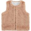 Mud Pie Girls’ Mud Pie Girls Fur Vest(Tan)
