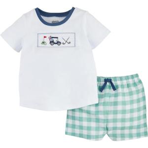 Golf Smocked Short Set
