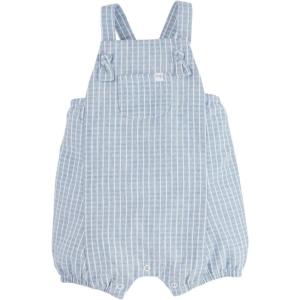 Mud Pie Baby Boys’ Mud Pie Children’s Blue Stripe Romper(Blue)