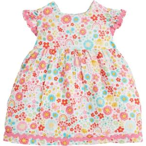 Mud Pie Baby Girls Children’s Rainbow Floral Baby Dress(Floral)