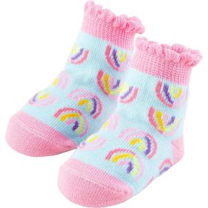 Mud Pie Baby Girls’ Mud Pie Girls Socks(Rainbow)