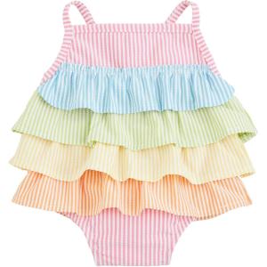 Mud Pie Girls Seersucker(Ruffle)