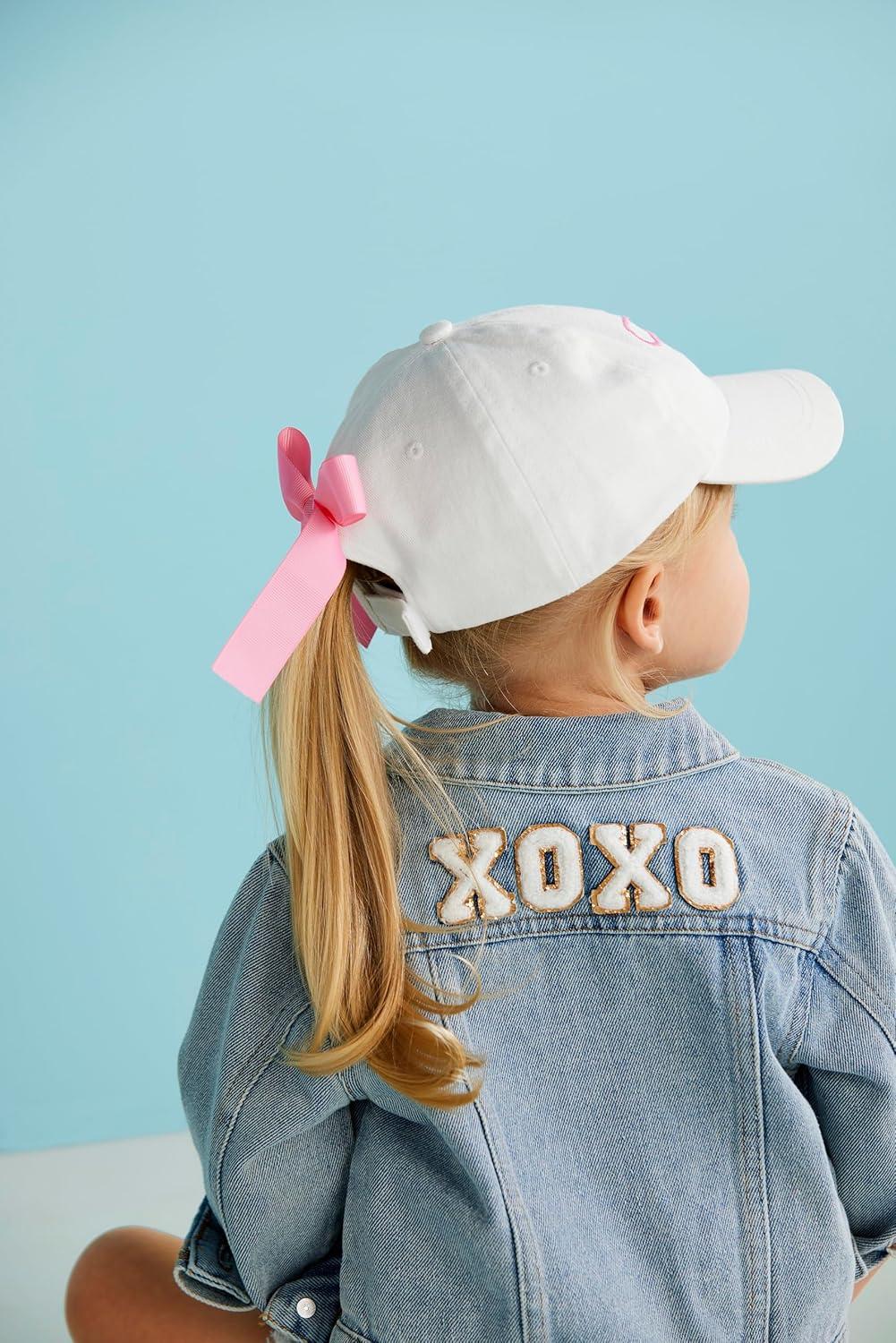 image:imageMud Pie Girls Mud Pie Childrens Glitter Patch Denim JacketDenim