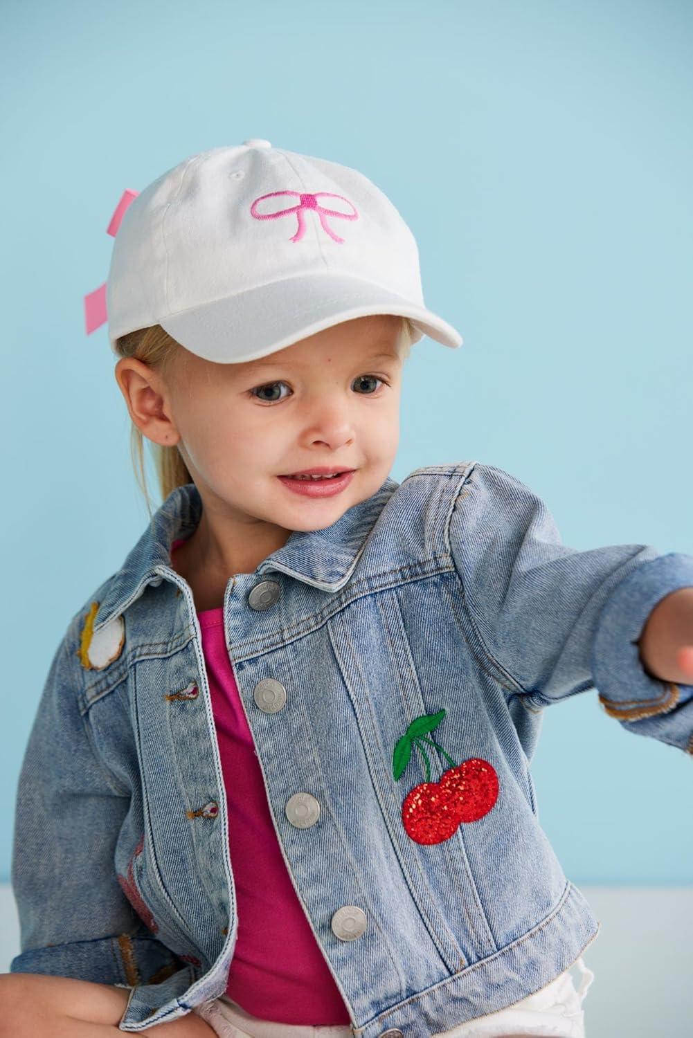 image:imageMud Pie Girls Mud Pie Childrens Glitter Patch Denim JacketDenim