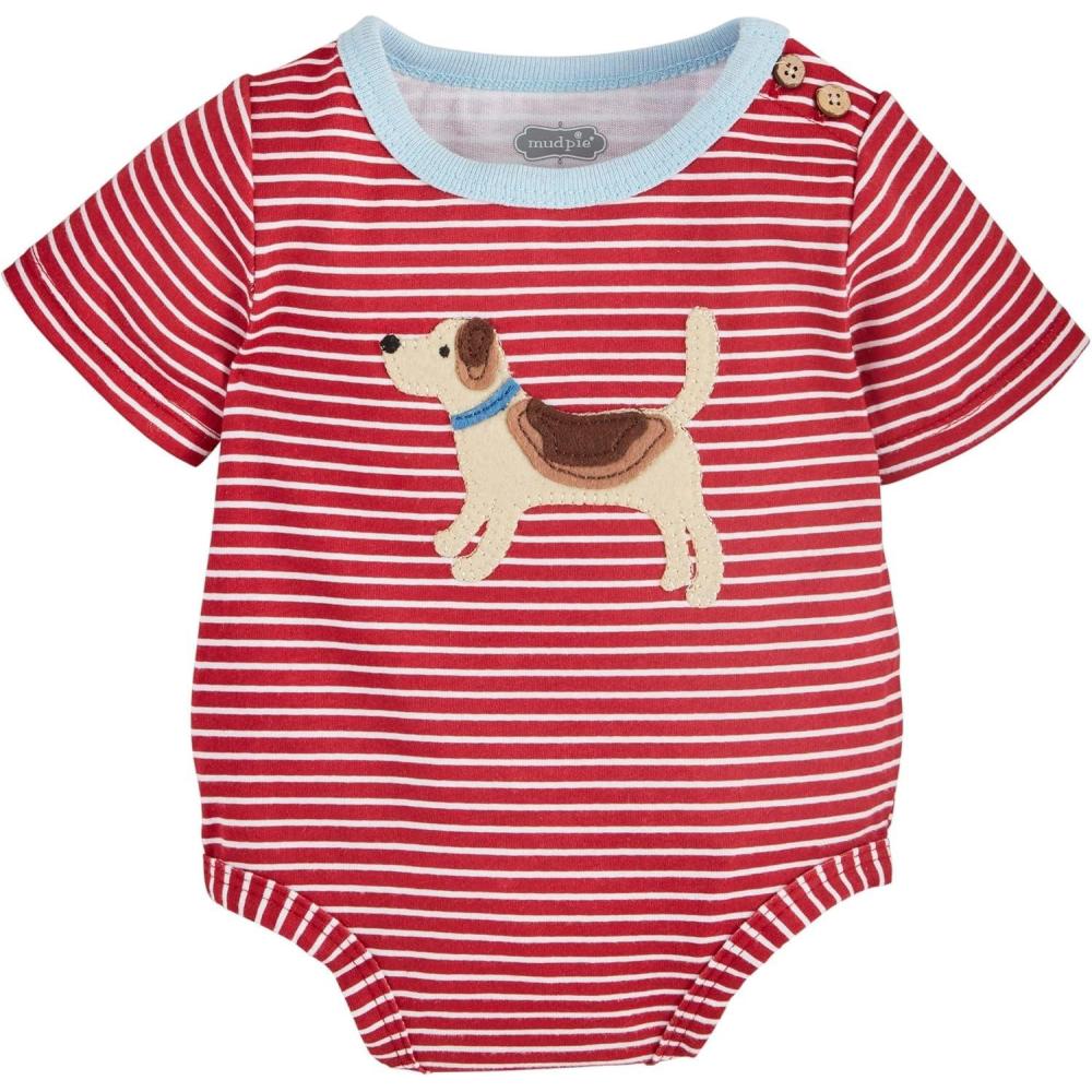 image:imageMud Pie Baby Boys Childrens Dog Farm CrawlerDog